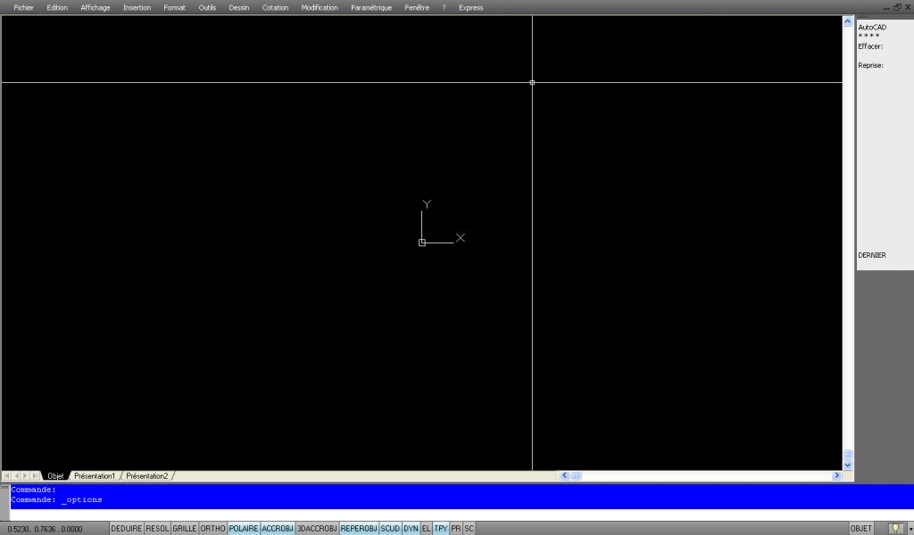 Mon Autocad vintage